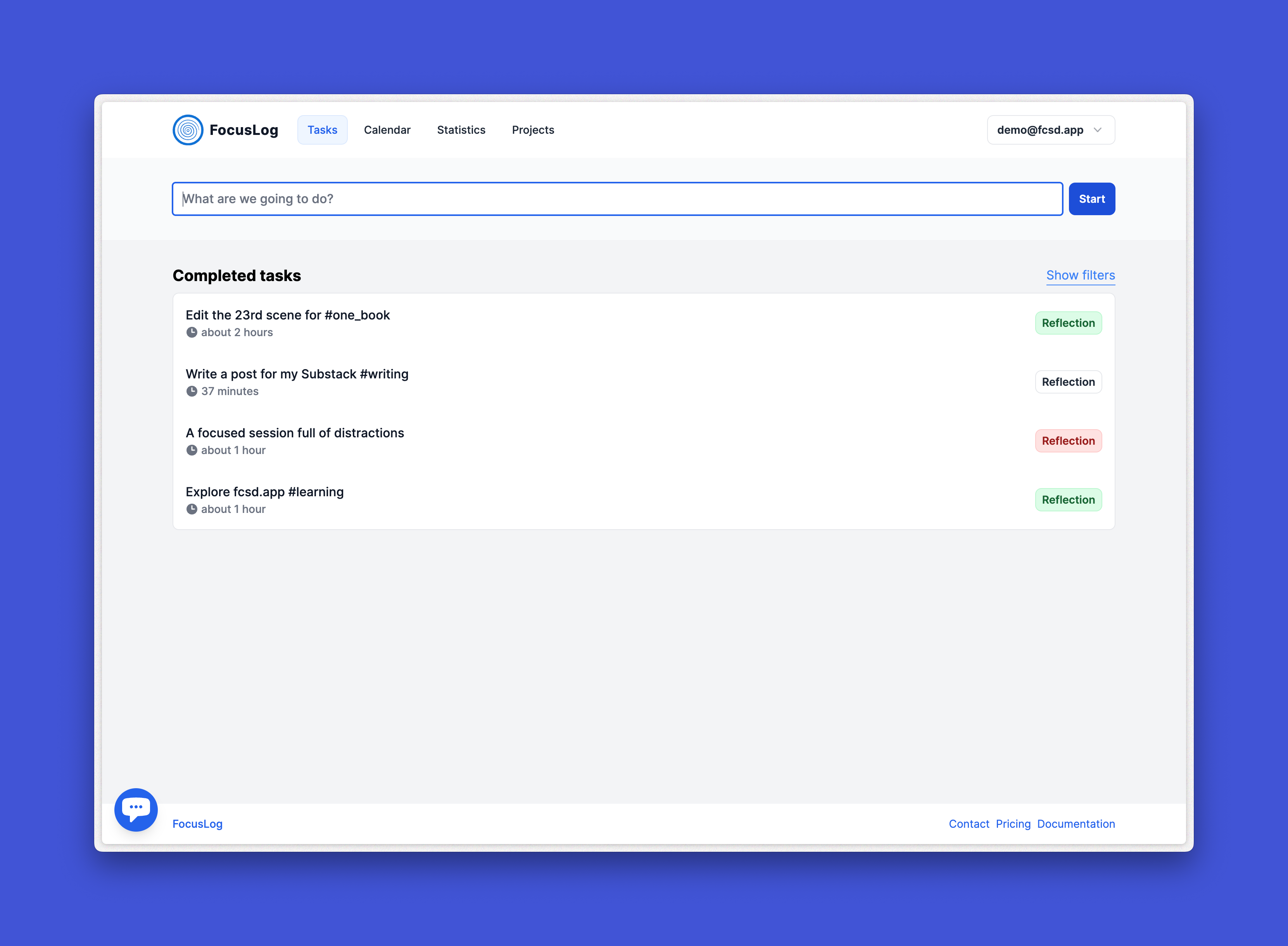 App screenshot